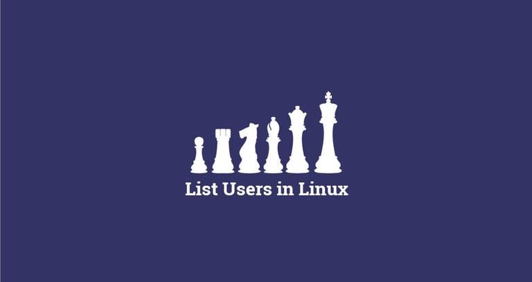 【翻译】如何列出 Linux 上的用户